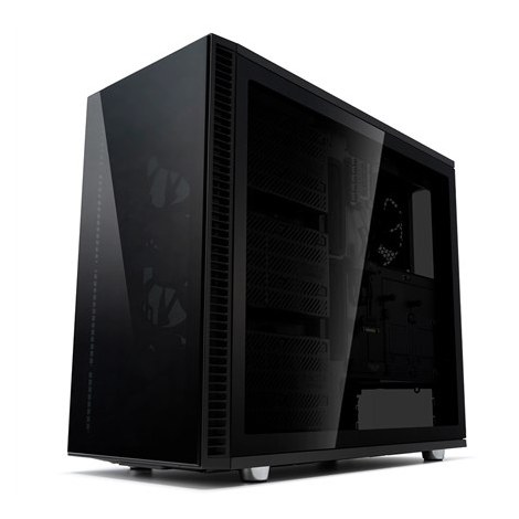 Fractal Design | Define S2 Vision - Blackout | Side window | E-ATX | Power supply included No | ATX - 10